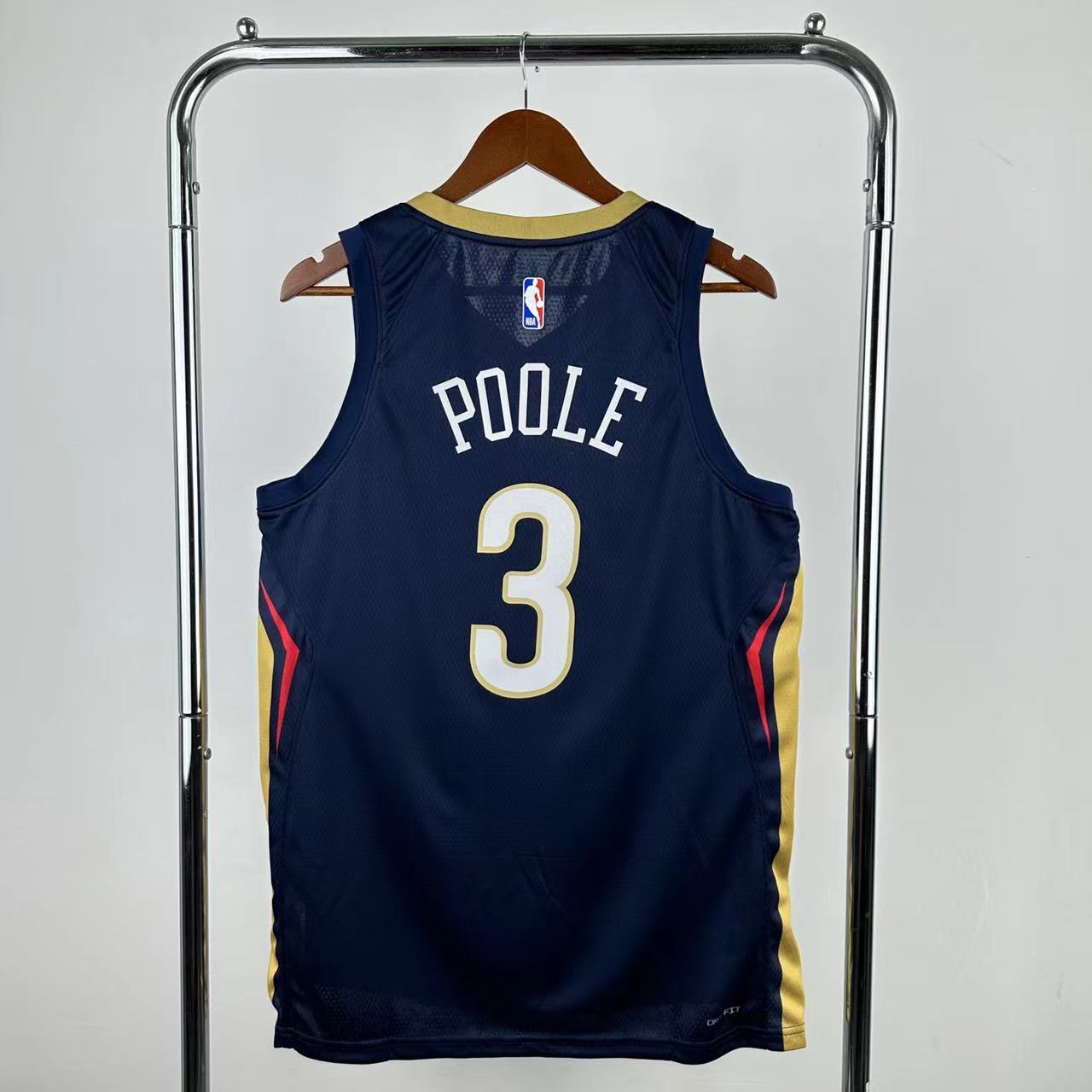 Men New Orleans Pelicans #3 blue NBA 2025 Jersey
